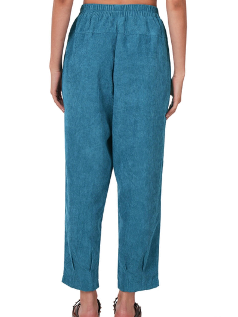 Court Corduroy Cords in Teal