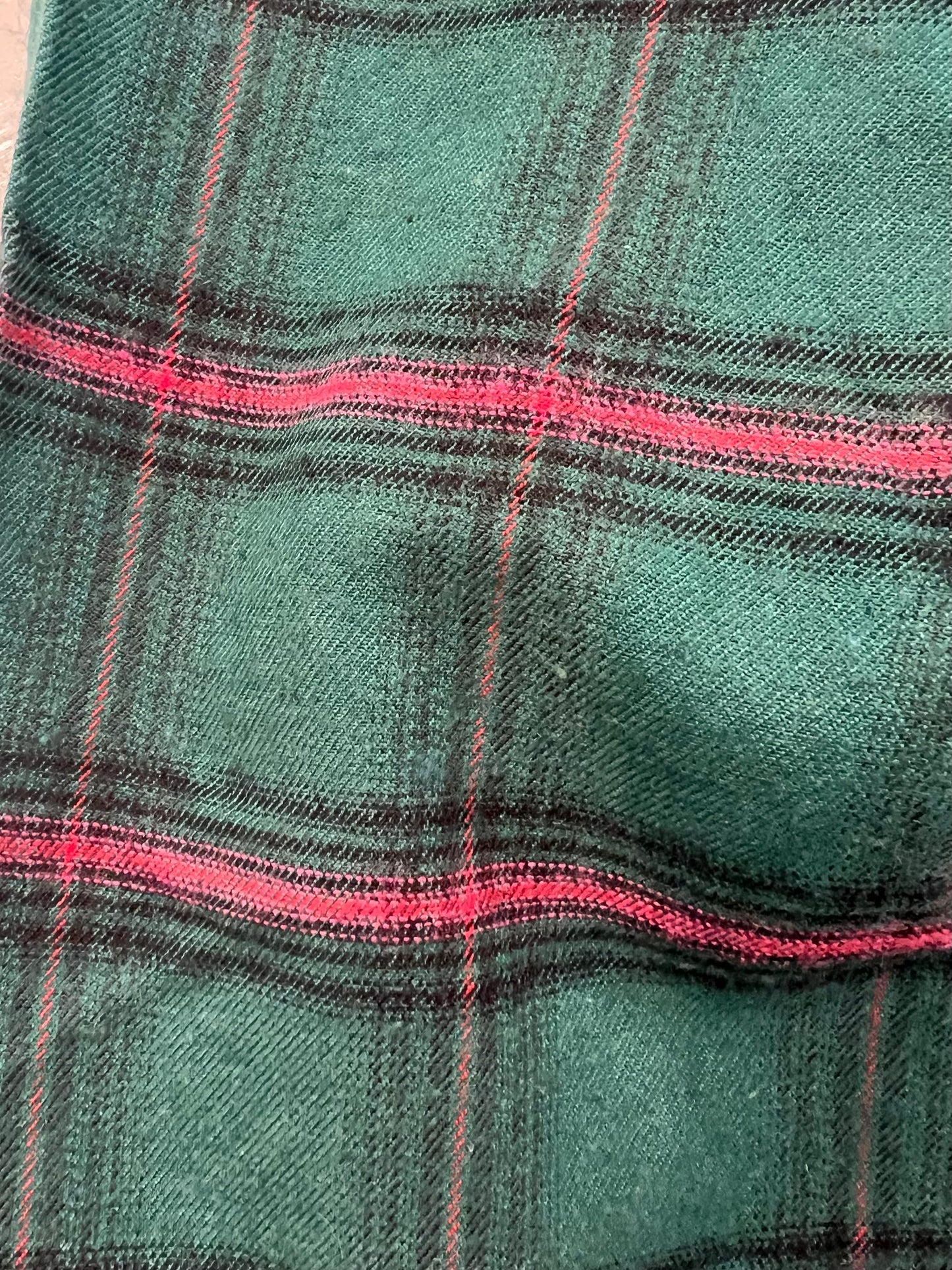Green Plaid Shirt