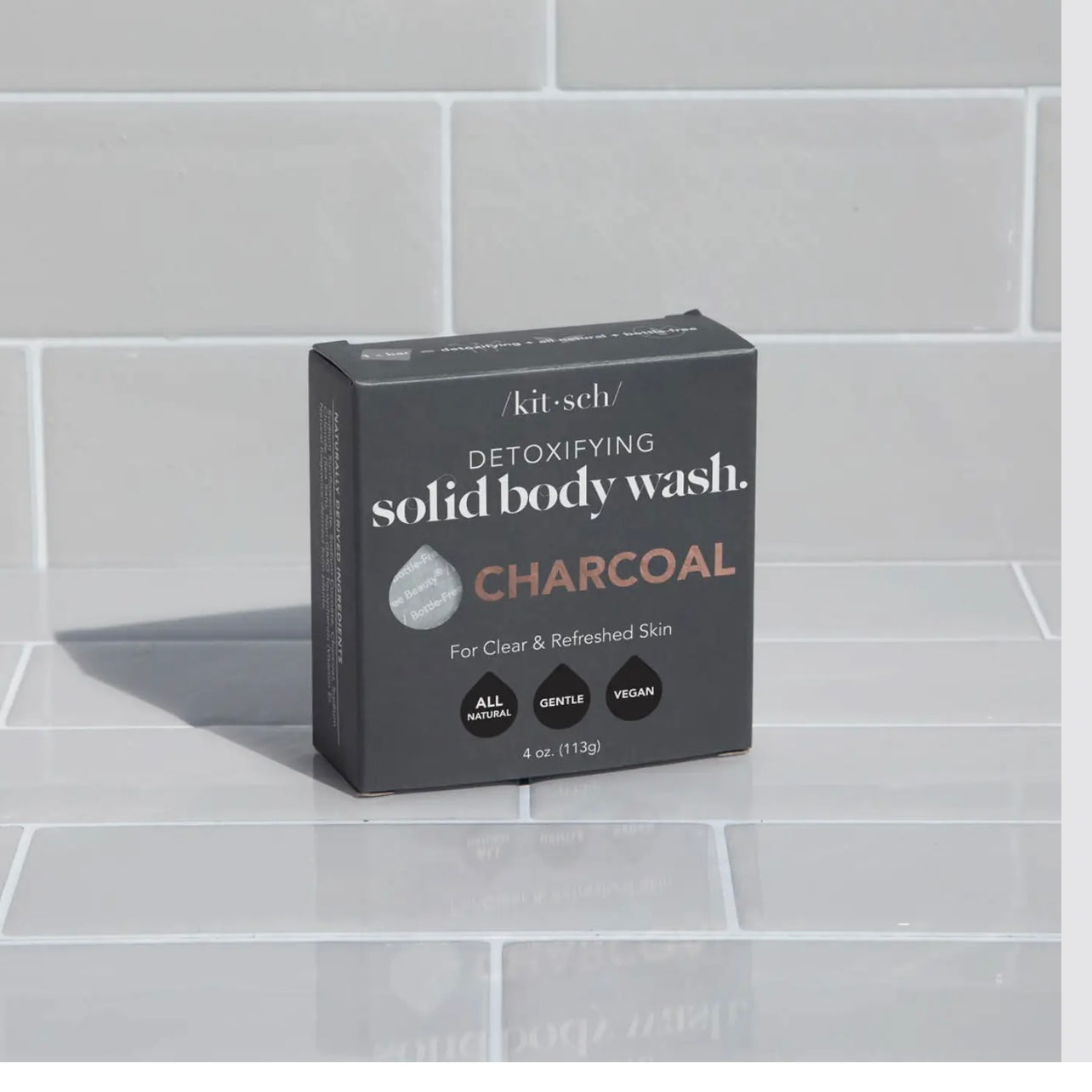 Kitsch Charcoal Detoxifying Body Wash Bar