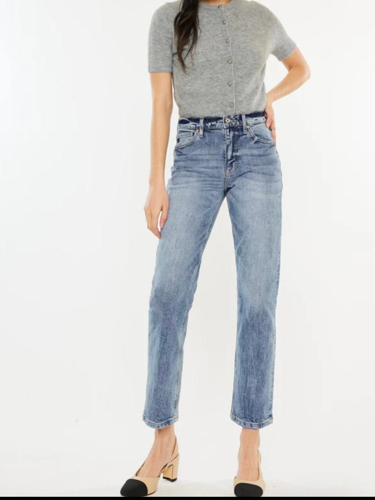Tilda High Rise Slim Straight