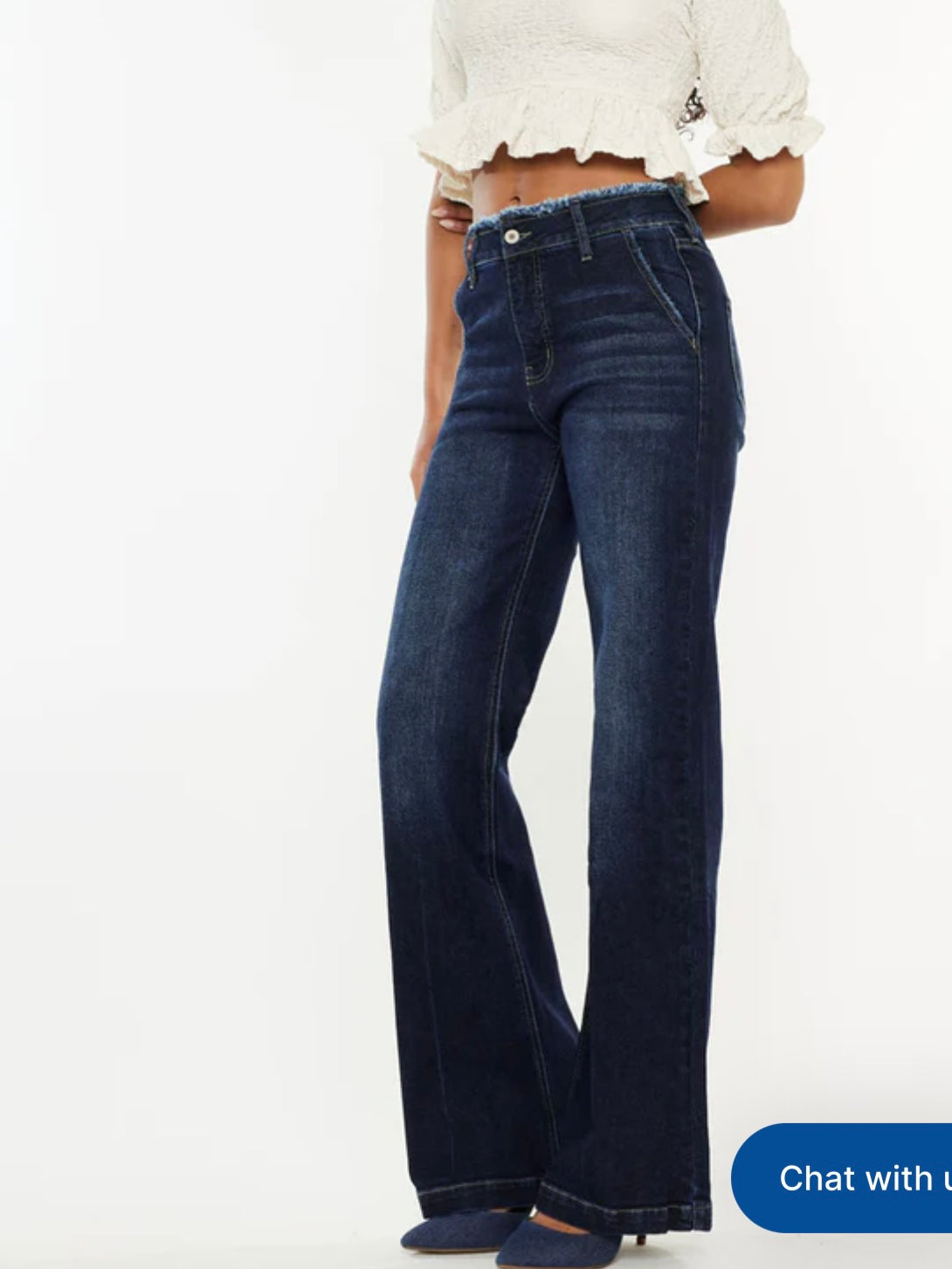 Makayla High Rise Flare Jean