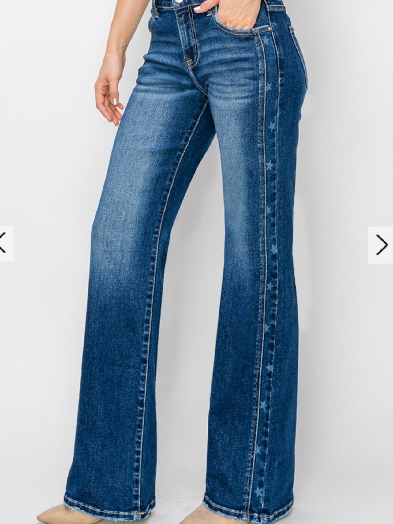 Rock Star Jeans in Mid Rise