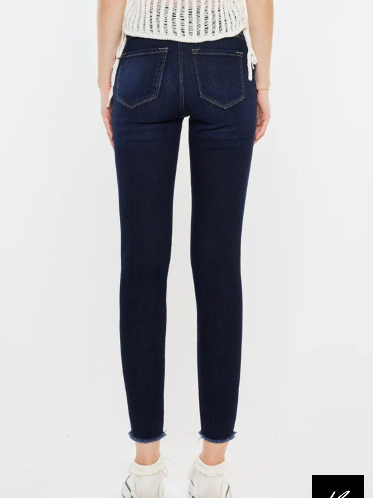 The Zinnia High Rise Ankle Skinny Jeans