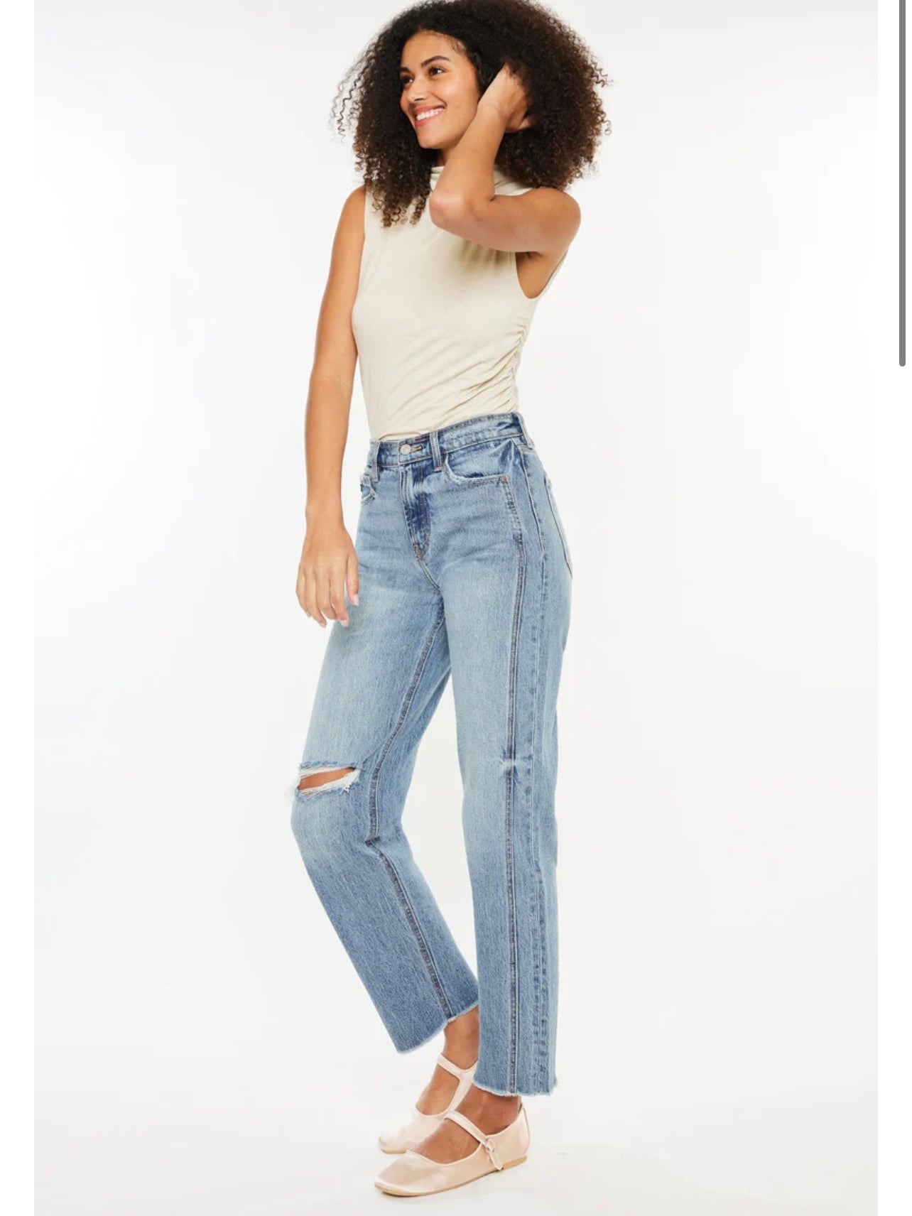 Georgiana Ultra High Rise 90'S Boyfriend Jeans