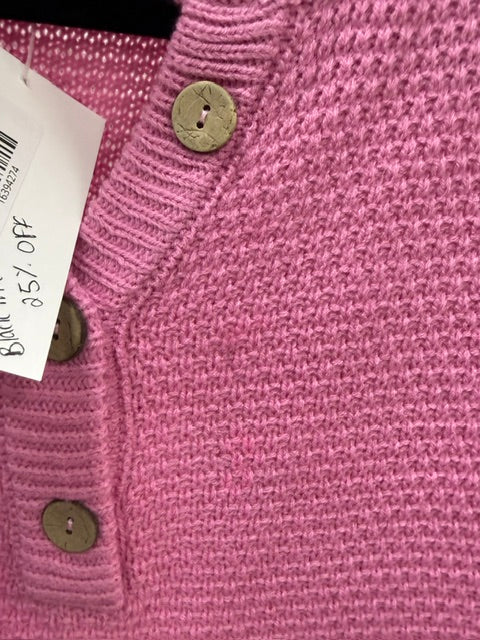 The Easygoing Henley in Candy Pink