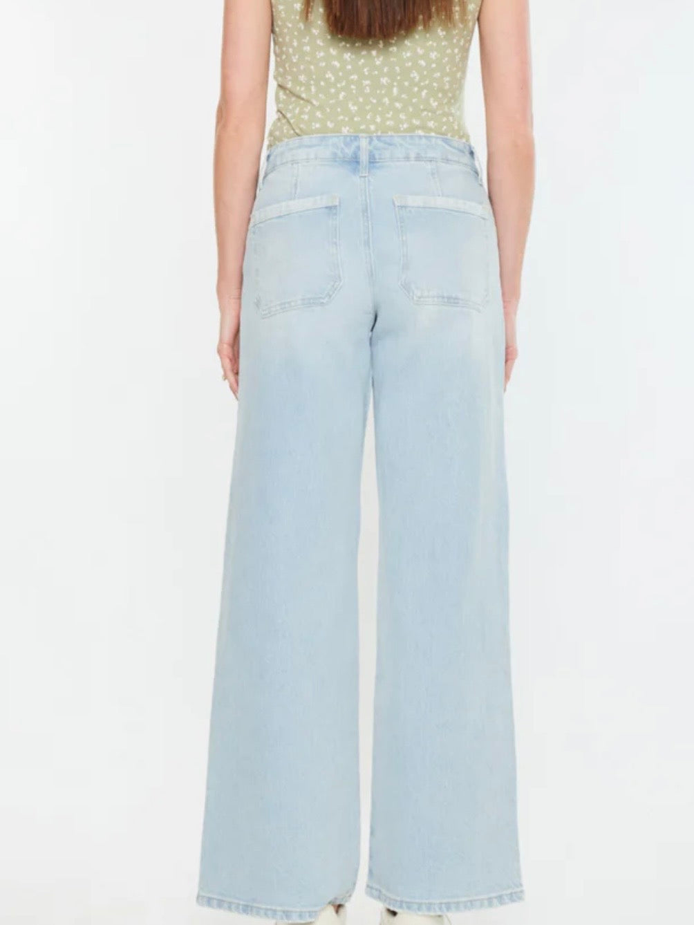 Marg High Rise Wide Leg Jeans