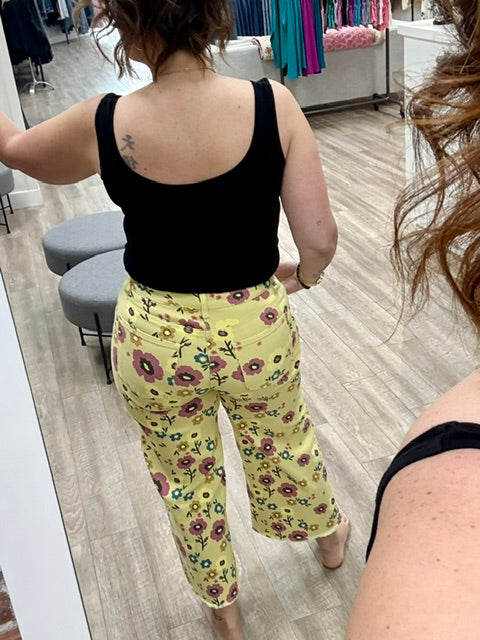 Boho Blooms Crops in Lemon