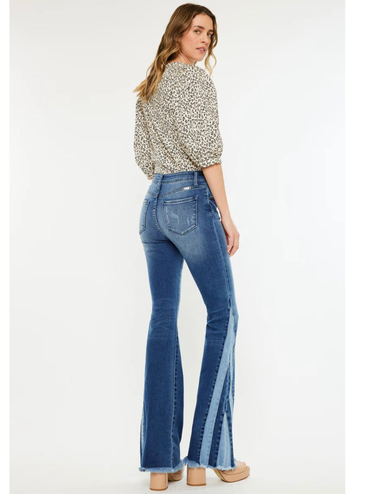 Treasure High Rise Flare Jeans