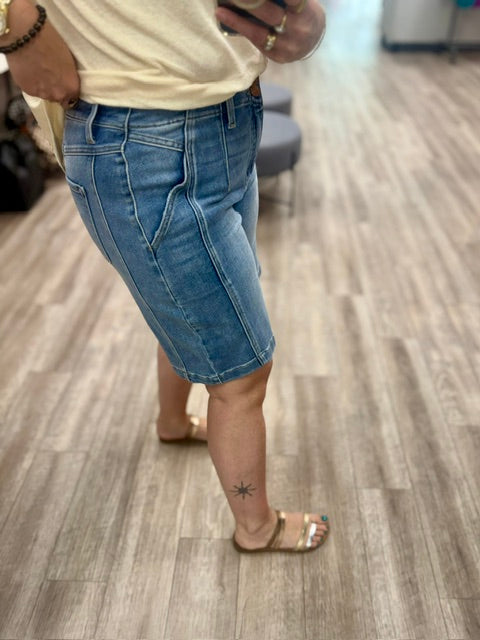 The All Day Denim Bermudas