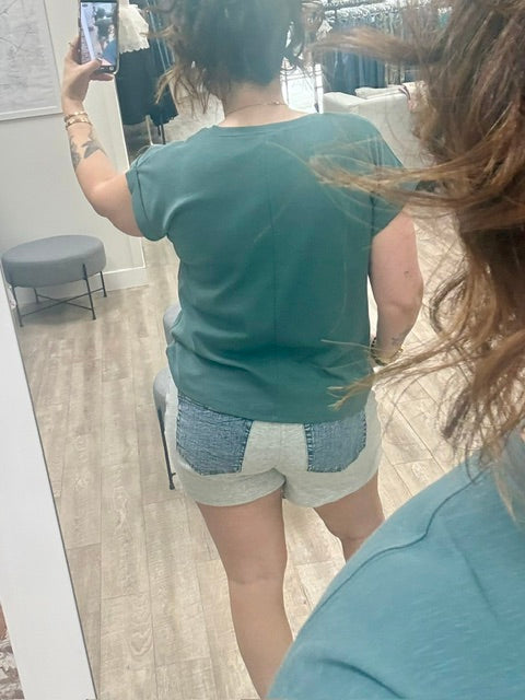 Weekend Remix Shorts in Grey