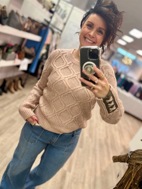 Soft Mocha Knit Sweater