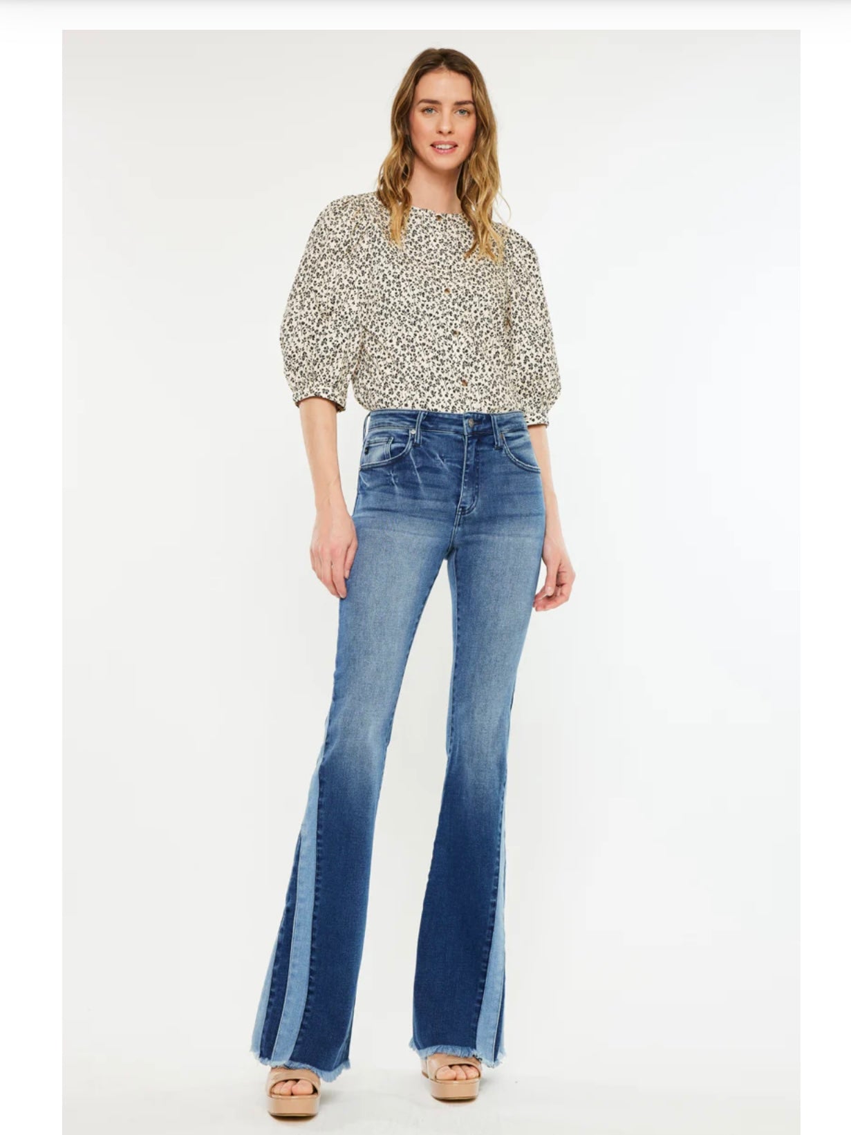 Treasure High Rise Flare Jeans