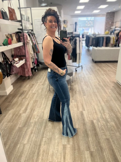 Treasure High Rise Flare Jeans