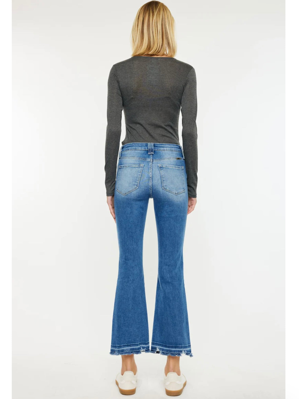 Volumina High Rise Crop Bootcut