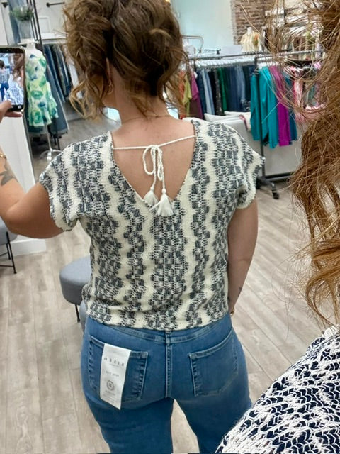 The Main Street Knit in Ecru