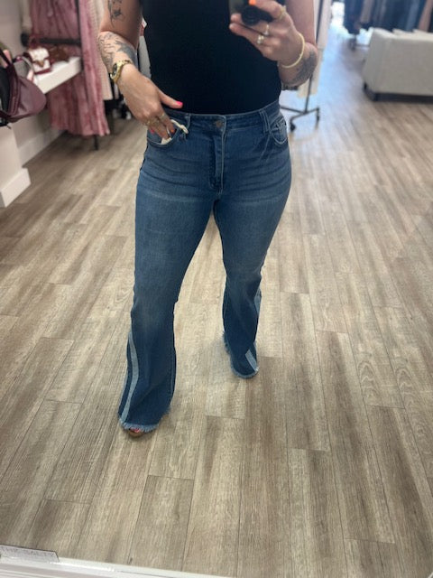 Treasure High Rise Flare Jeans