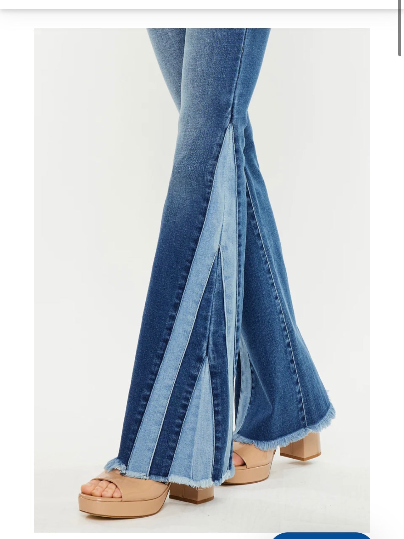 Treasure High Rise Flare Jeans