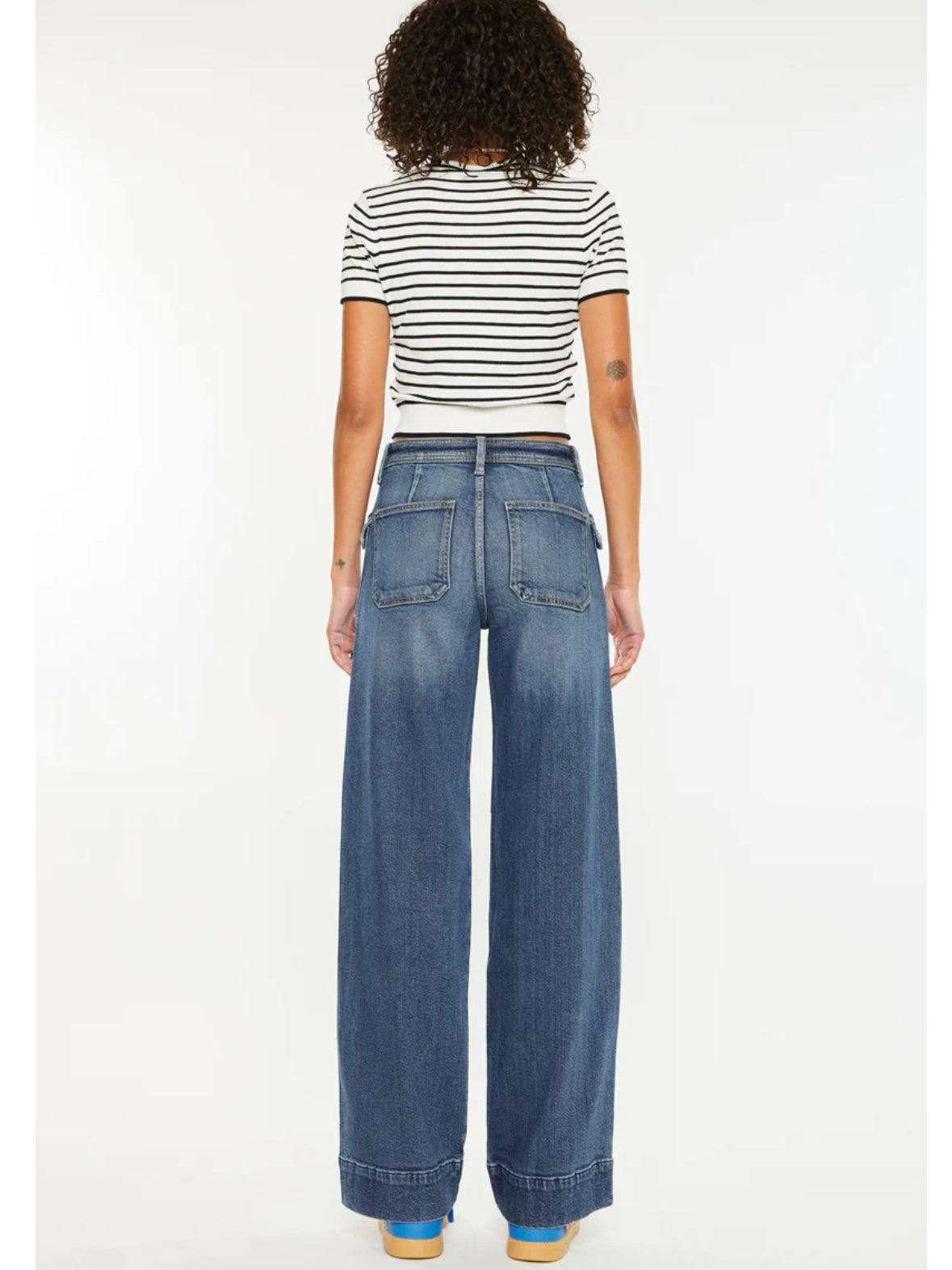 Luka High Rise Wide Leg Jeans