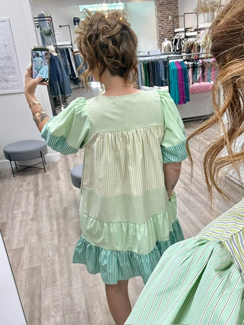 Lemon Grove Dress in Green