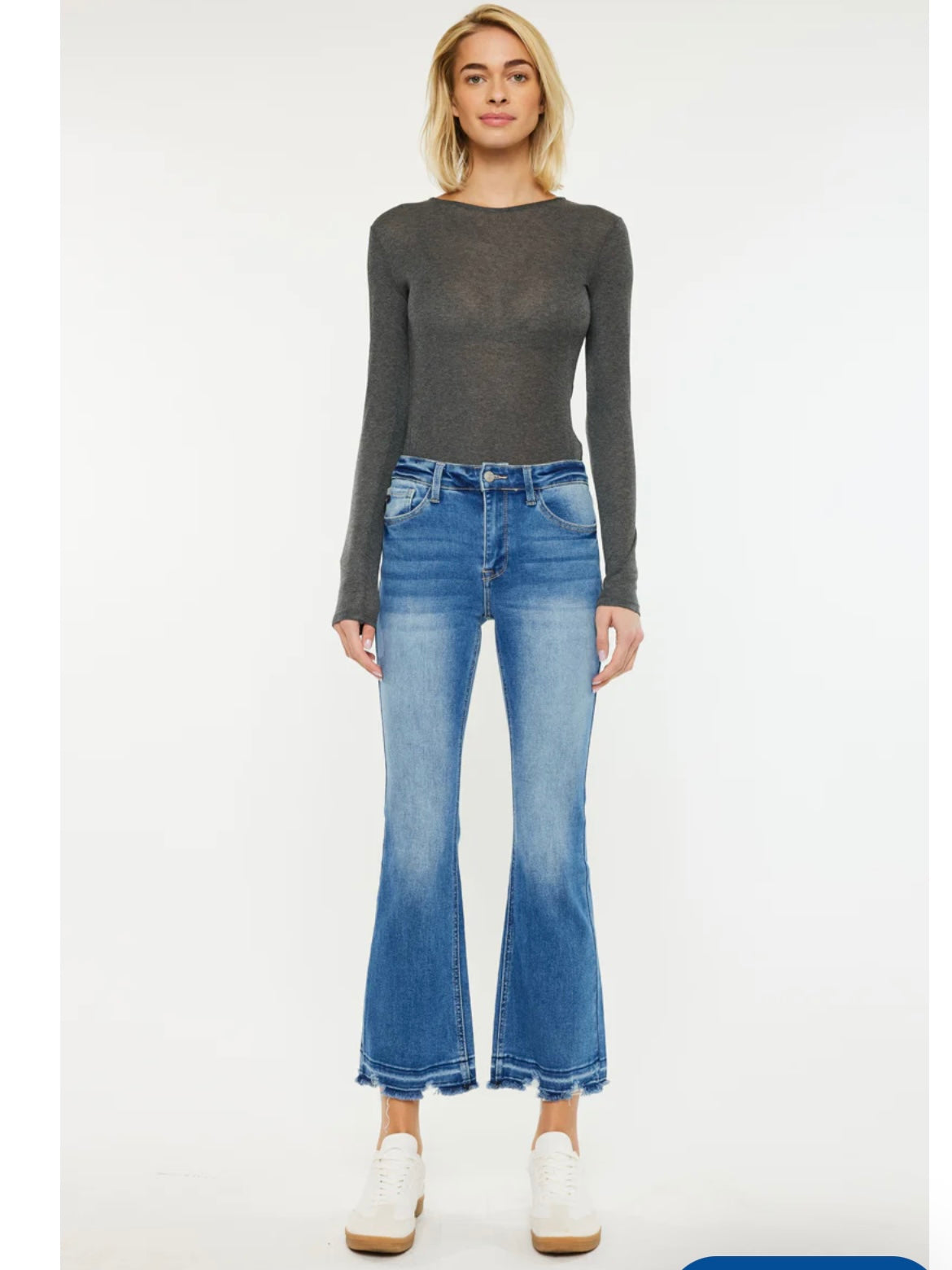 Volumina High Rise Crop Bootcut