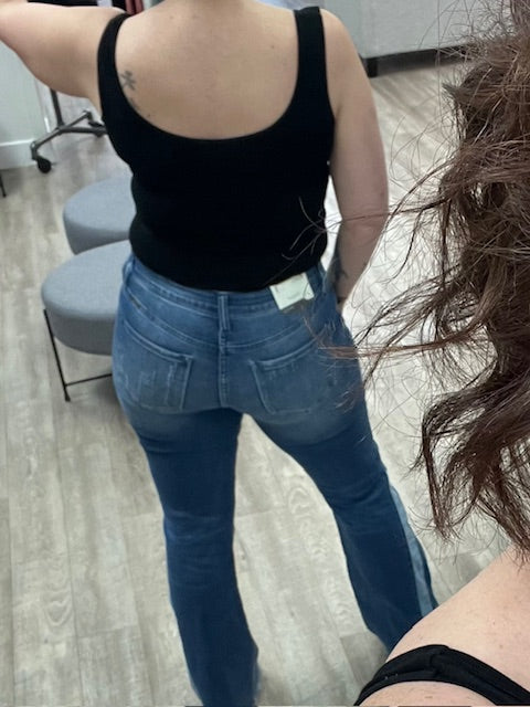 Treasure High Rise Flare Jeans
