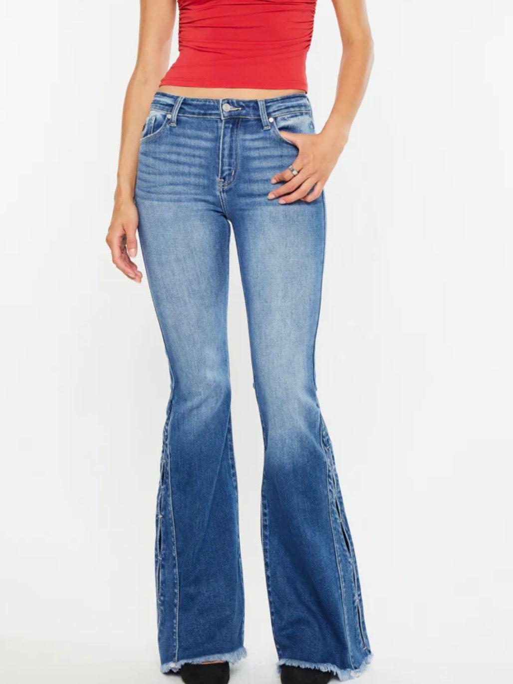 Rila High Rise Flare Jeans