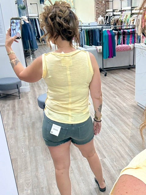 All Day Tank In Yellow