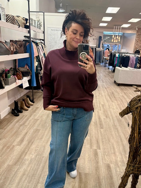 Yuri Mid Rise Wide Leg Jean