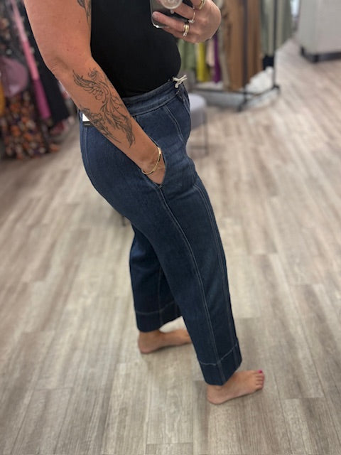 Ashley High Rise Wide Leg Jeans