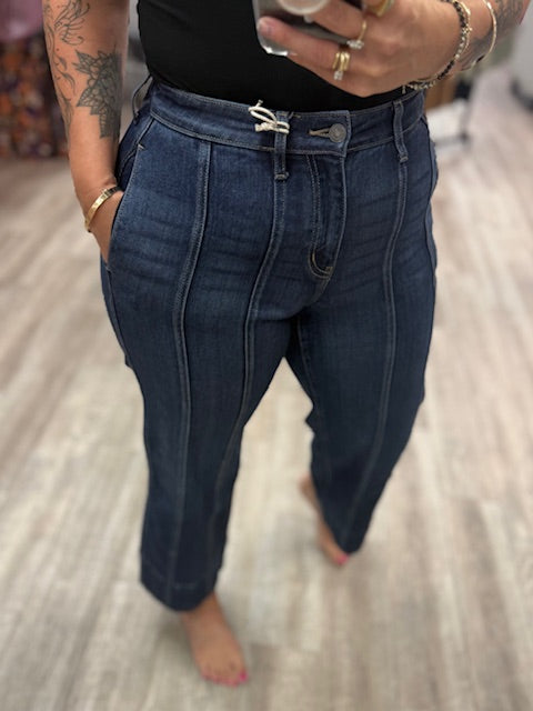 Ashley High Rise Wide Leg Jeans