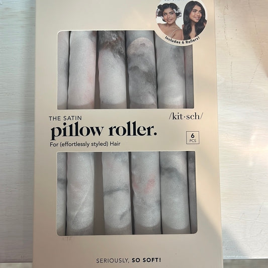 Kitsch Satin Pillow Rollers-Soft Marble