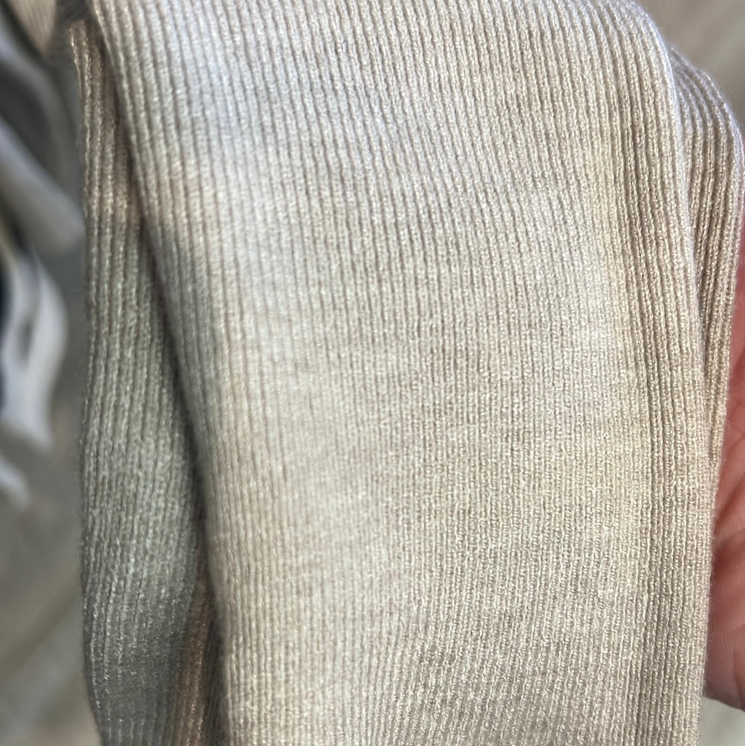 Warm Grey Pocket Sweater
