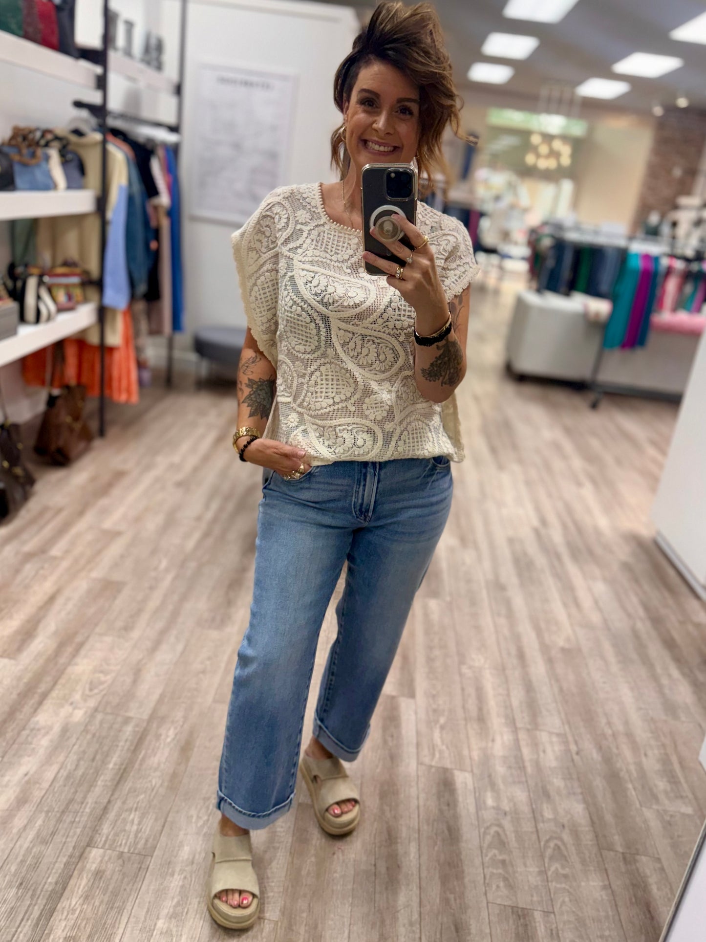 The Forever Feminine Blouse in Ercu