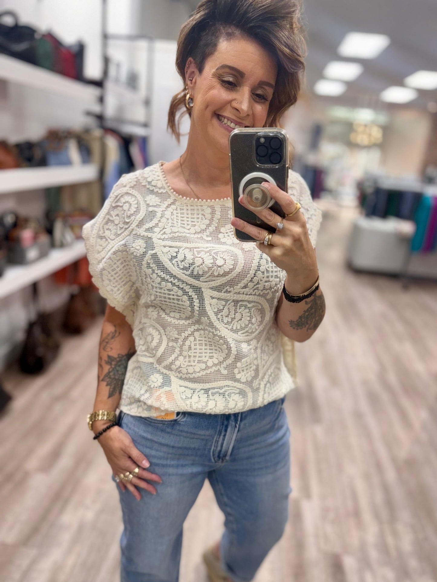 The Forever Feminine Blouse in Ercu