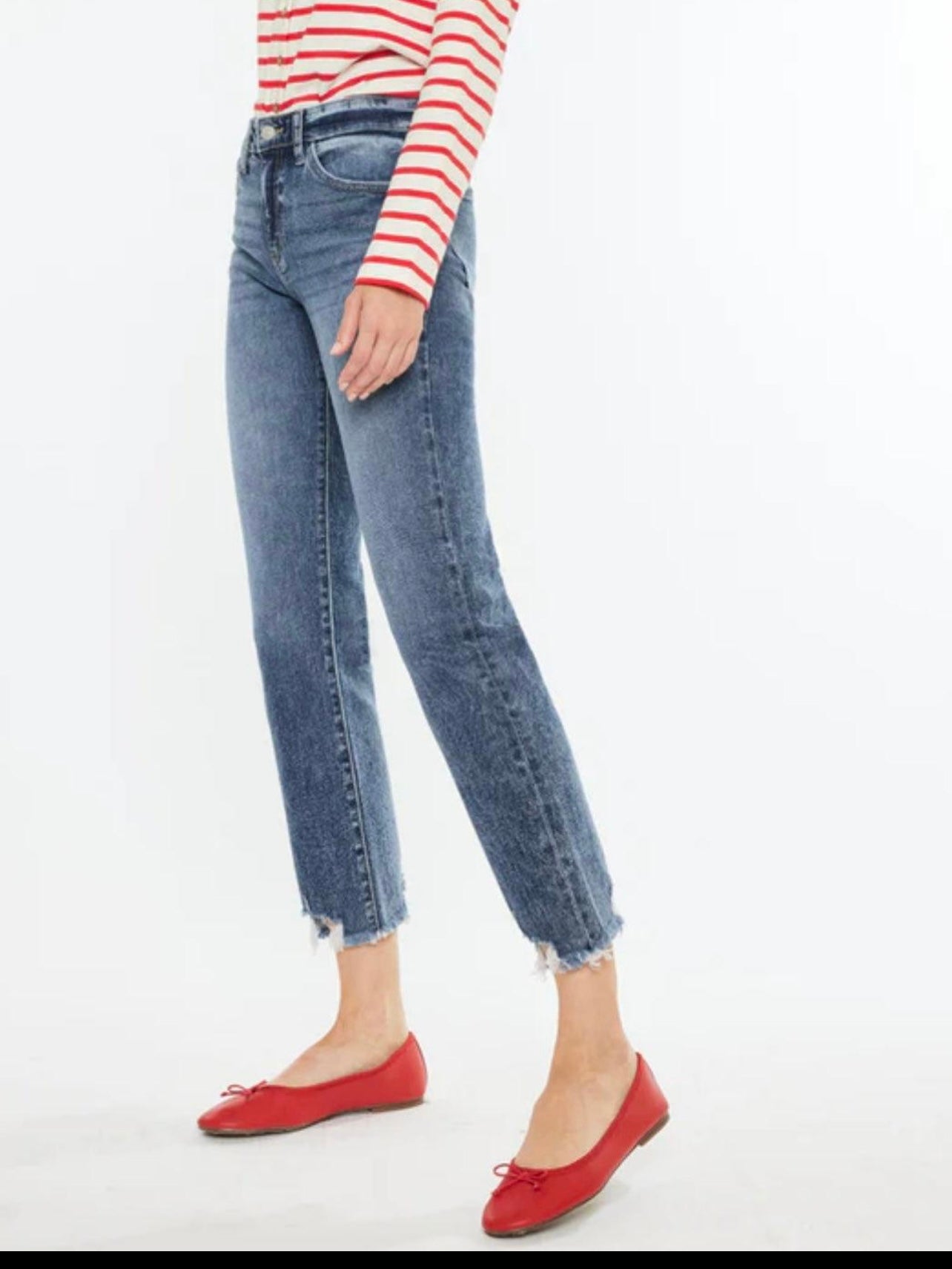 Kathrine High Rise Slim Straight