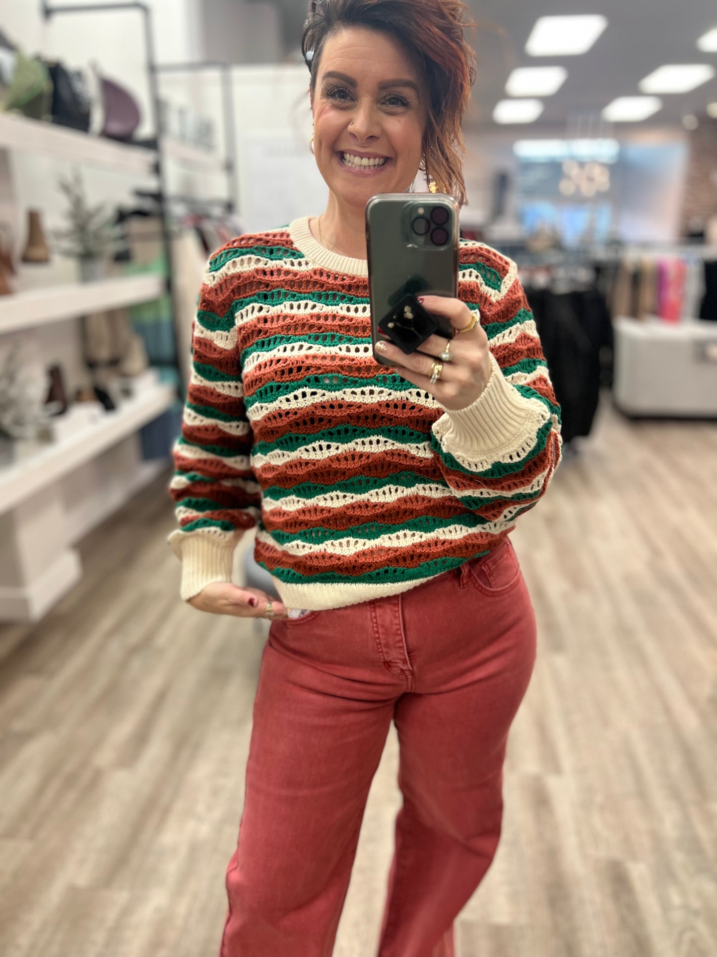 Apricot Brandy Sweater