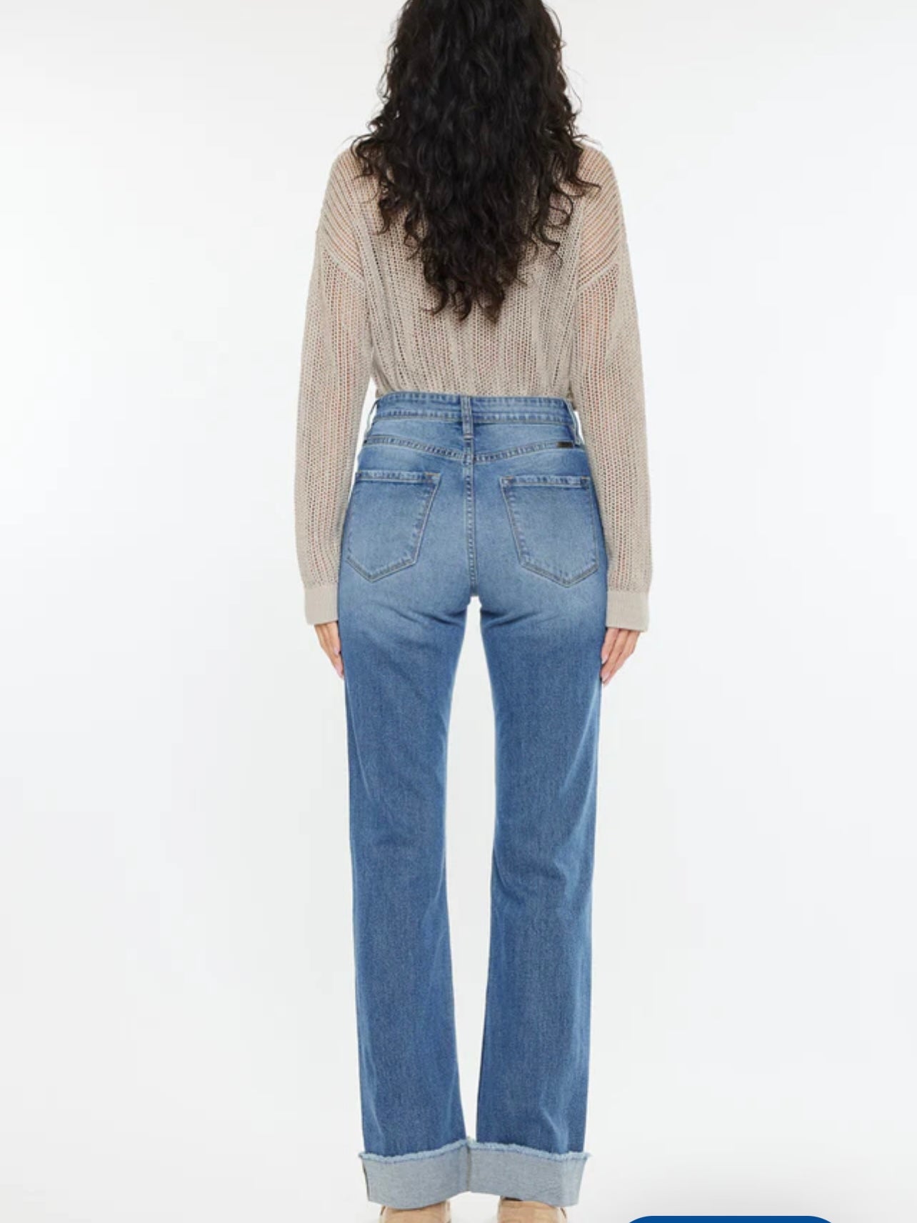 Trini High Rise Straight Jean