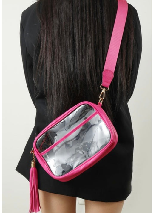 Stadium Approved Clear Crossbody Bag