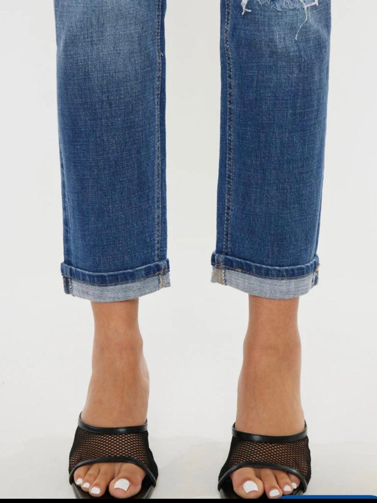 Kancan Lexington Mid Rise Boyfriend Jeans