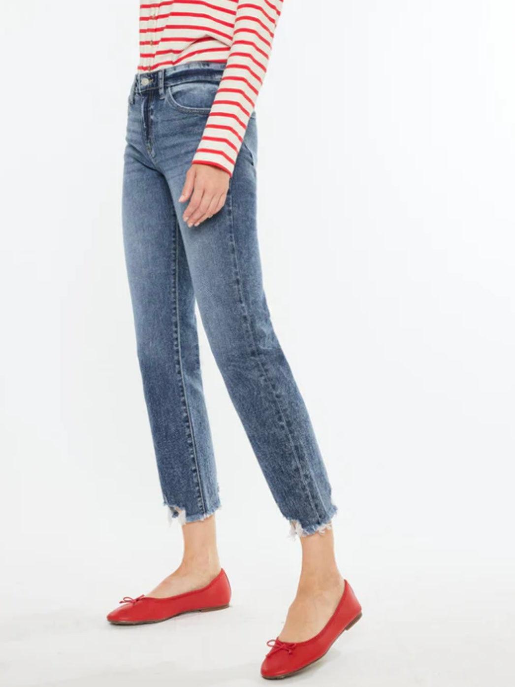 Kathrine High Rise Slim Straight