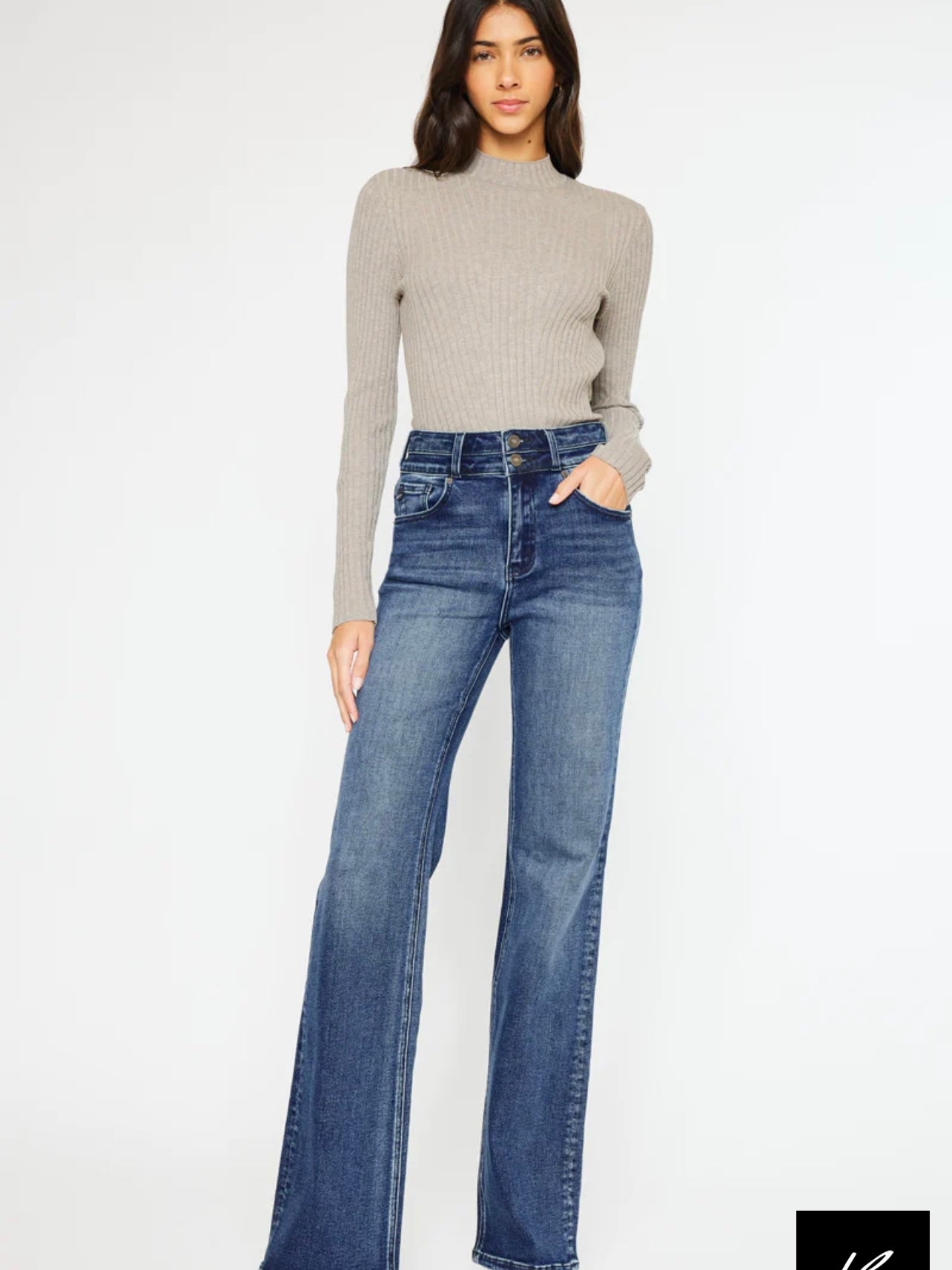 The Onyx High Rise Holly Flare Jeans