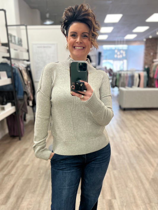 Greta Grey Sweater