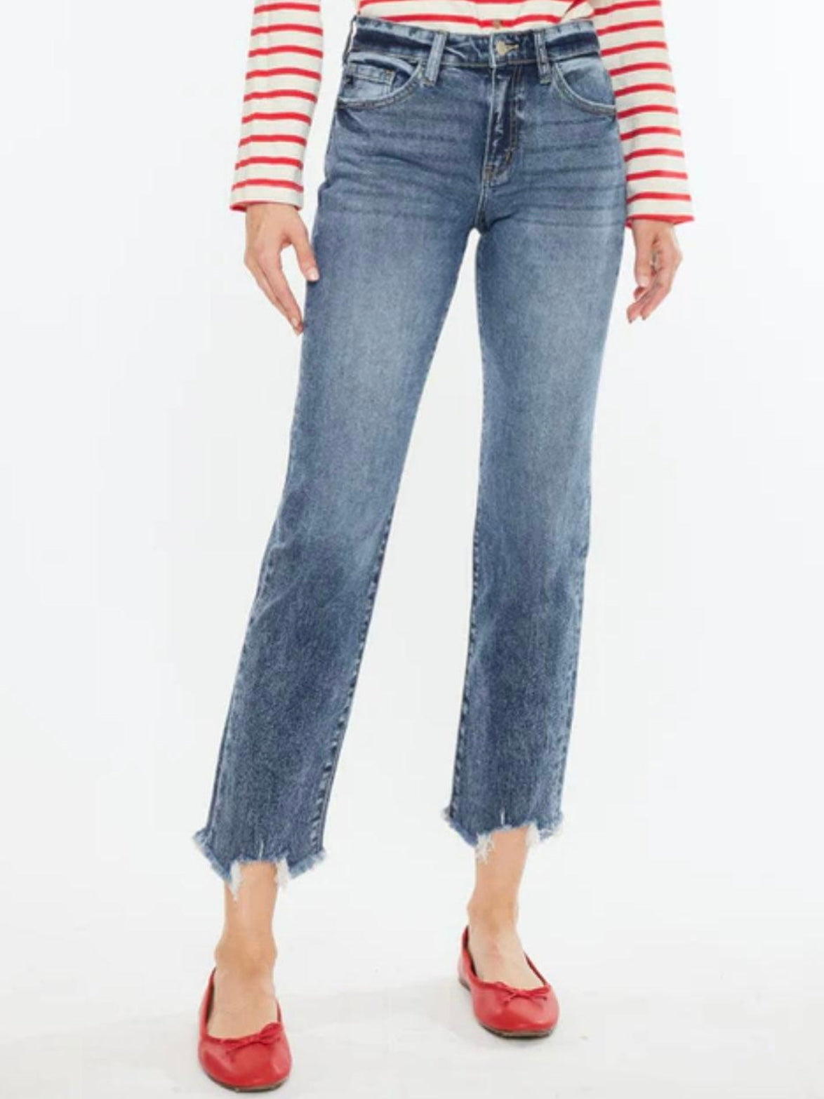 Kathrine High Rise Slim Straight