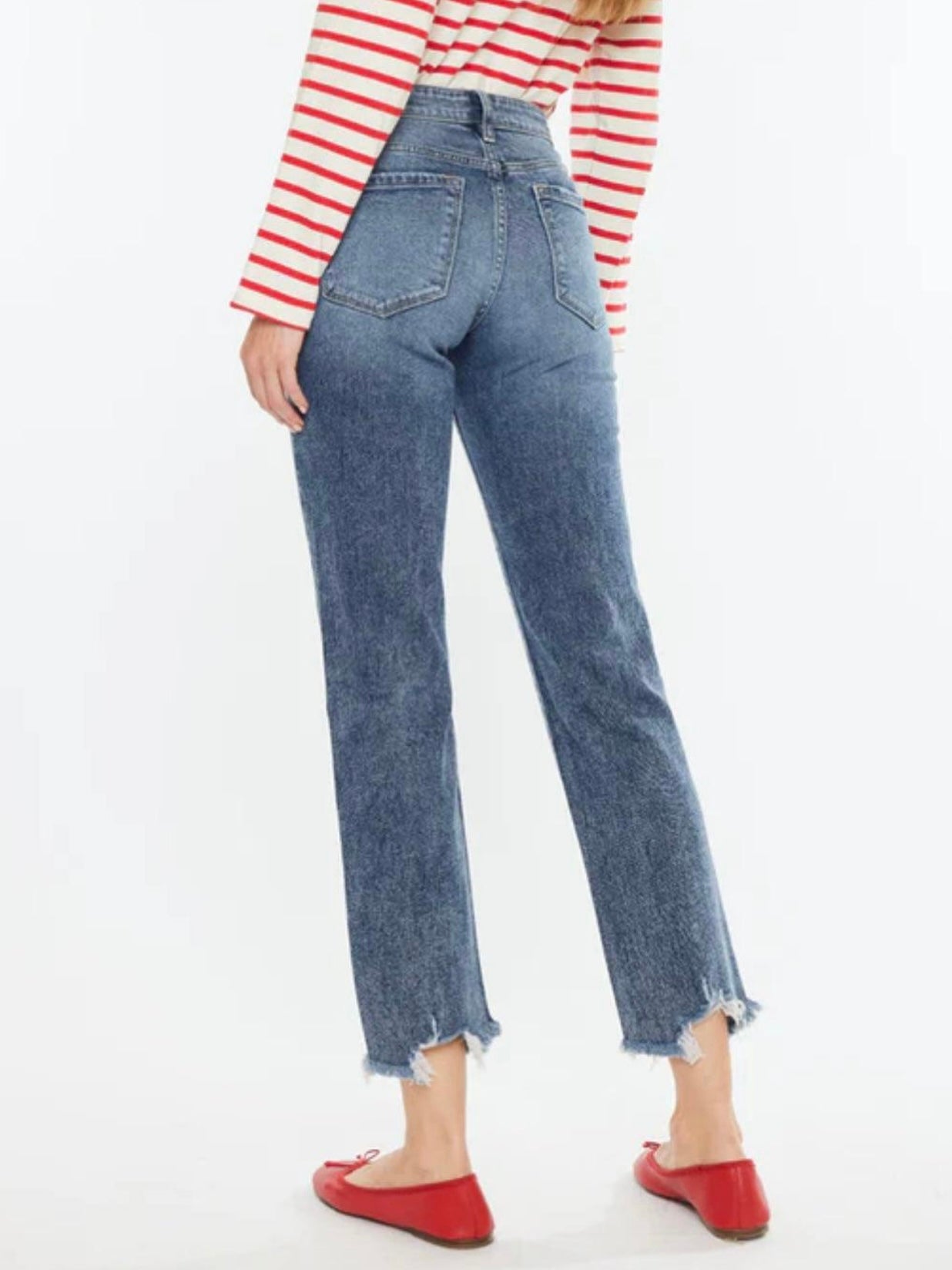 Kathrine High Rise Slim Straight