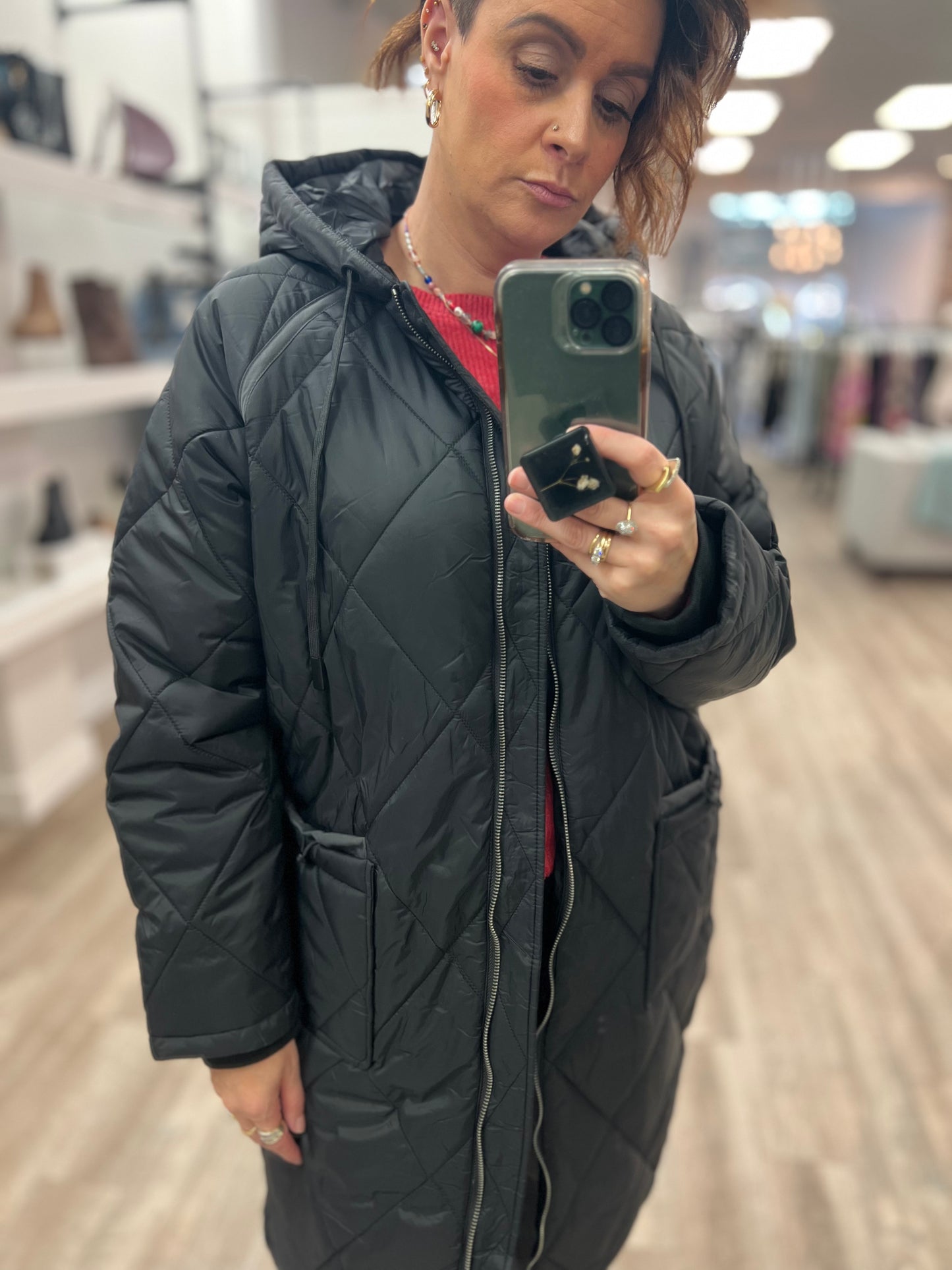 Loba Ladies Hooded Puffer Jacket