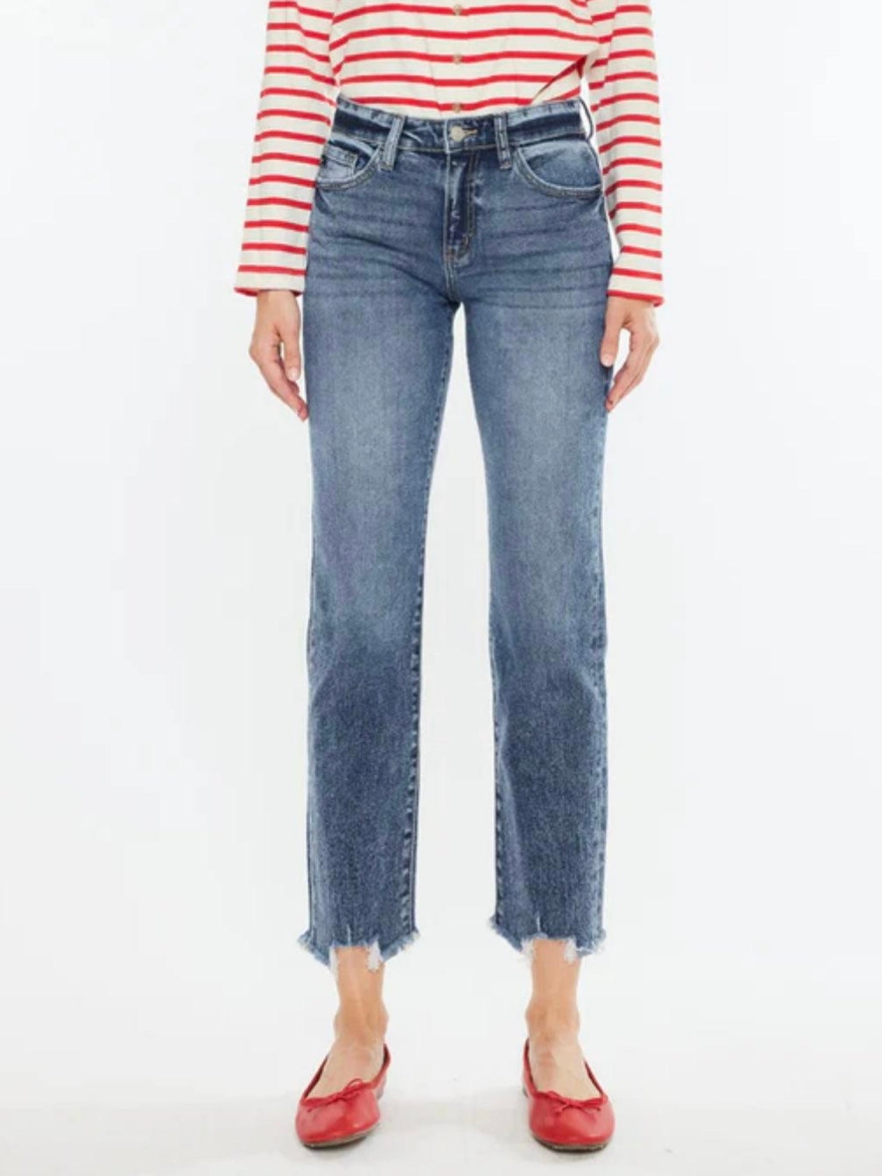 Kathrine High Rise Slim Straight