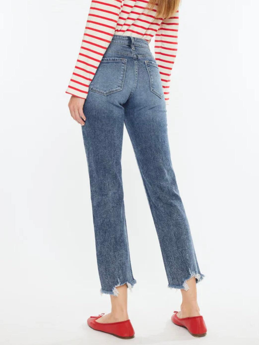 Kathrine High Rise Slim Straight