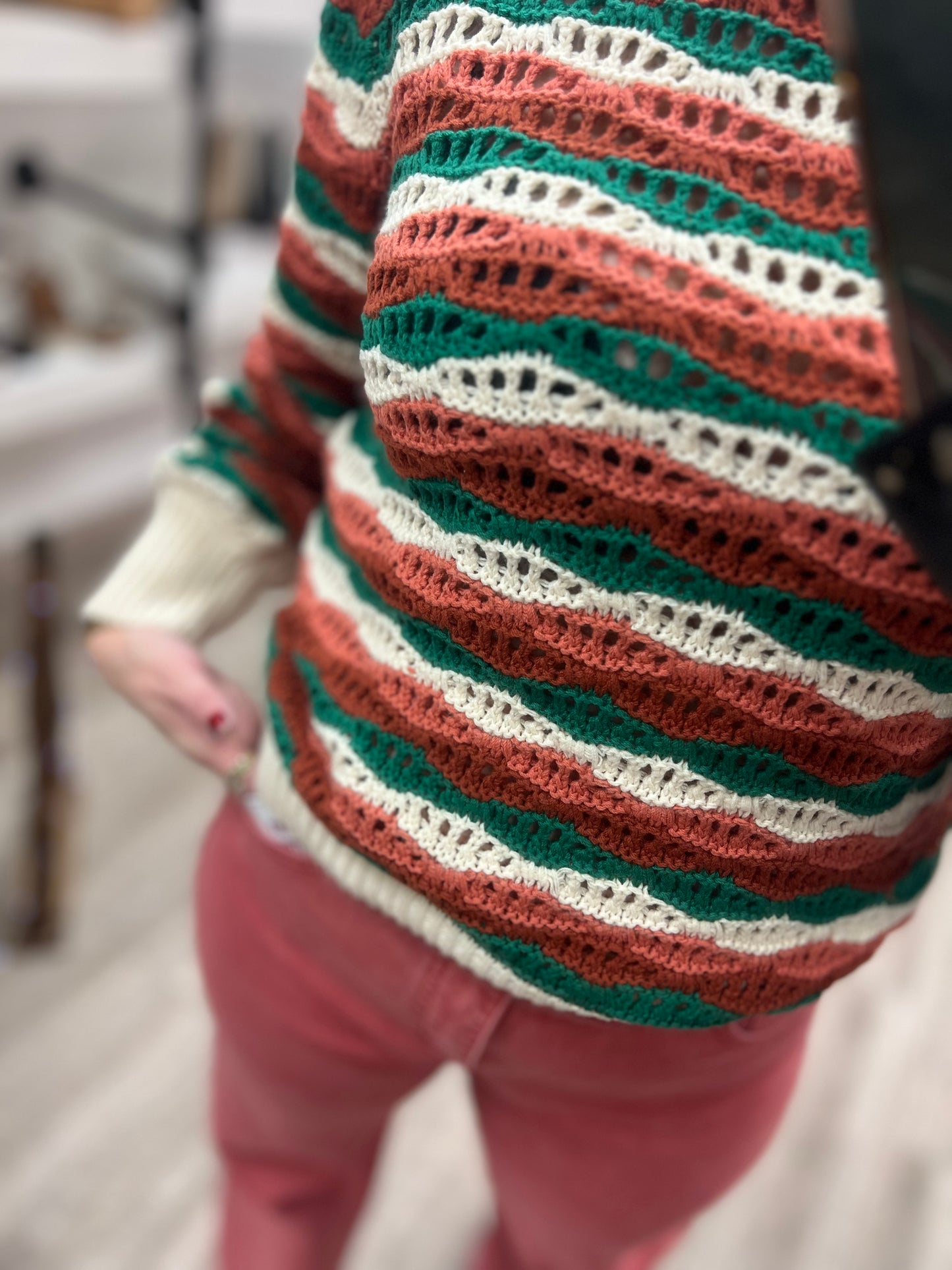 Apricot Brandy Sweater