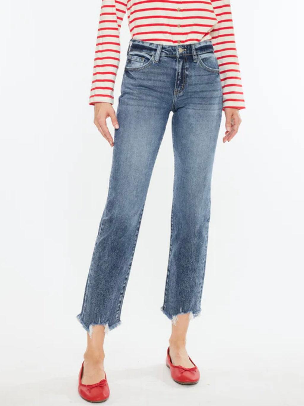 Kathrine High Rise Slim Straight