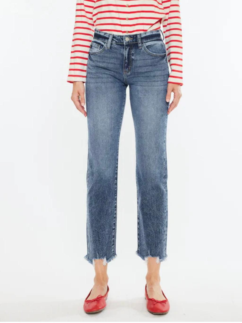 Kathrine High Rise Slim Straight